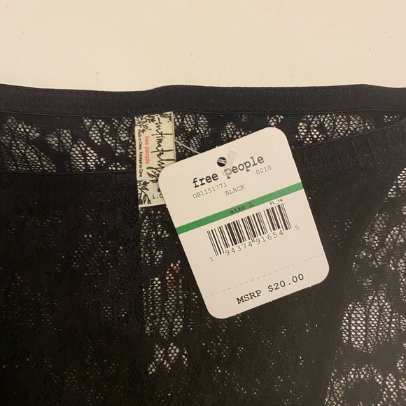 Free People Intimates Tameeka High Waist Undies L - Picture 3 of 3